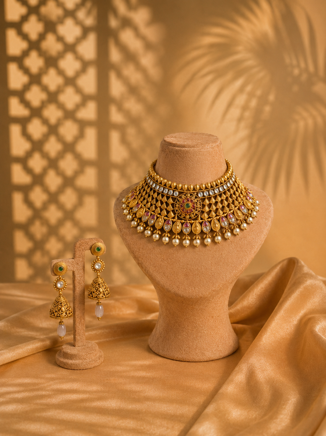Royal Nakshi Temple Choker